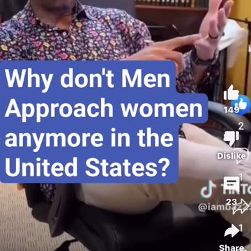 Most Men in America No Longer Approaching American Women
