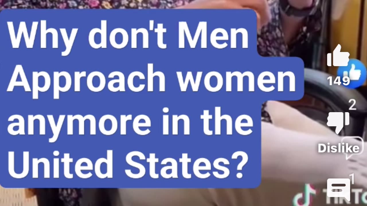 Most Men in America No Longer Approaching American Women