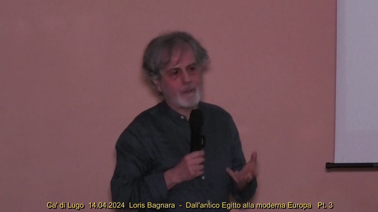 Ca' di Lugo 14.04.2024 - Loris Bagnara "Dall'Antico Egitto alla Moderna Europa" Pt. 3