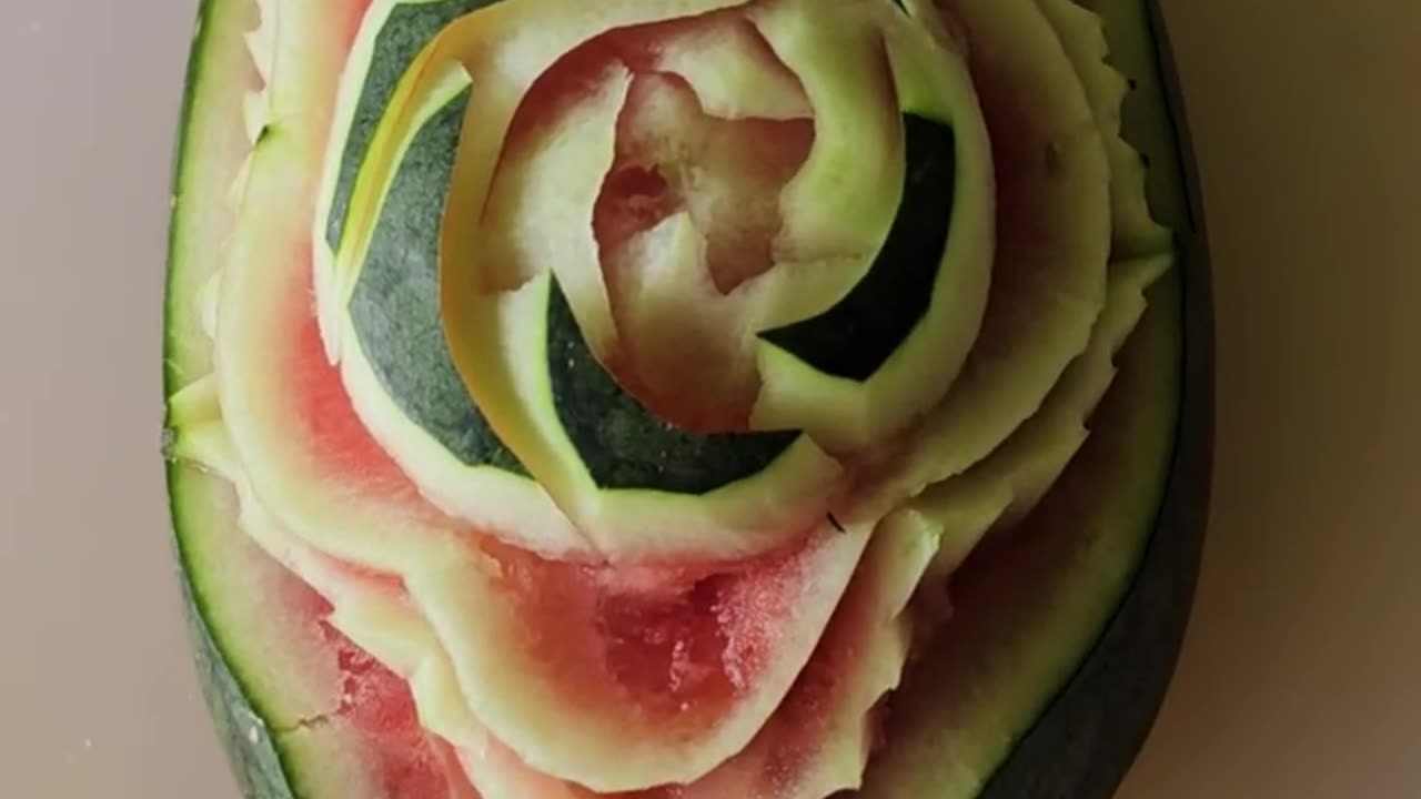 How to Carve Fruit Very Fast and Beauty part 5