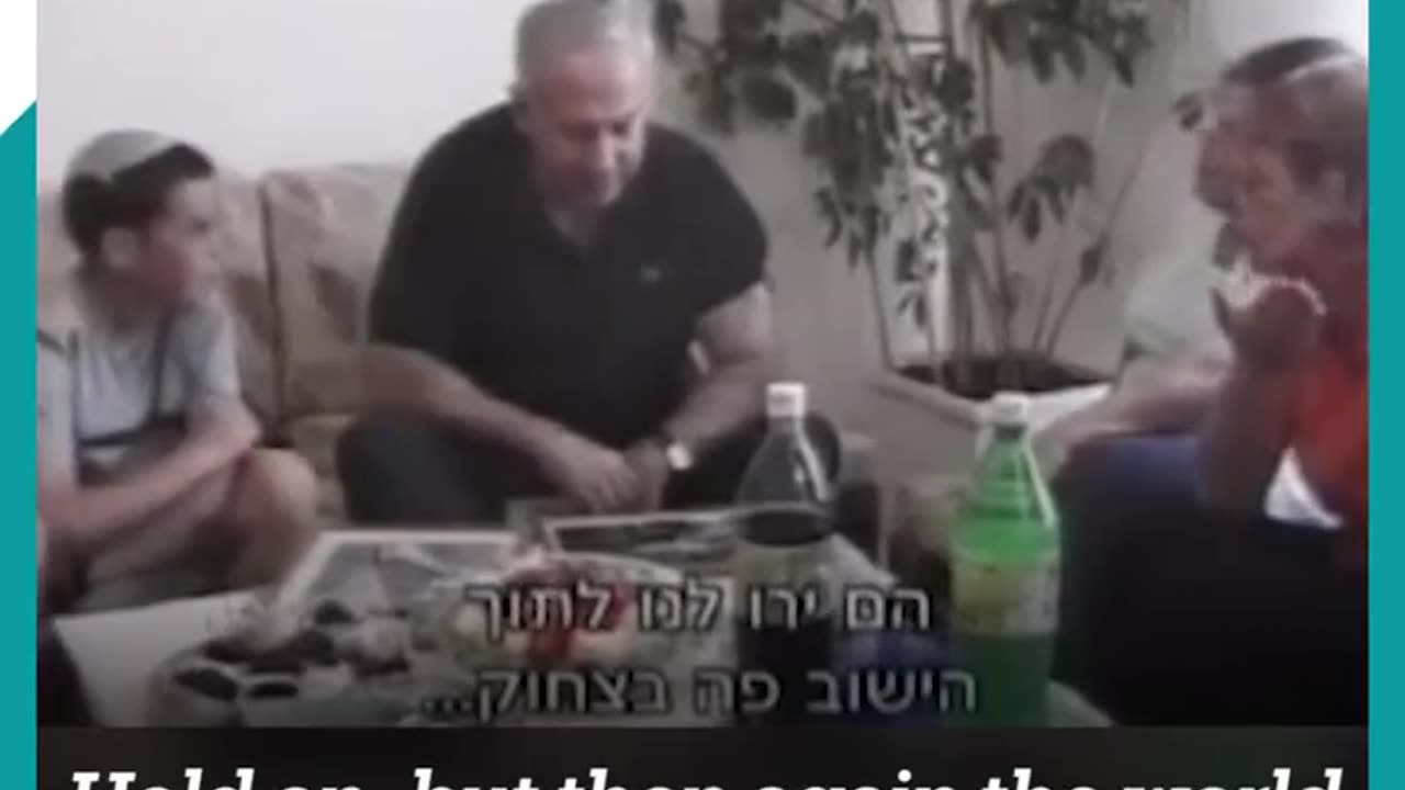 Benjamin Netanyahu speech to his family