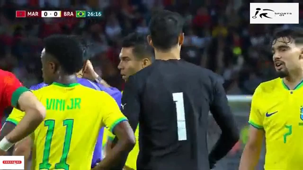 Morocco vs Brazil⚽2-1 Morocco vs Brazil|Morocco v Brazil All Goals & Highlight 2023