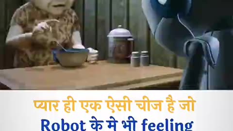 Viral natural robot love with human trending video