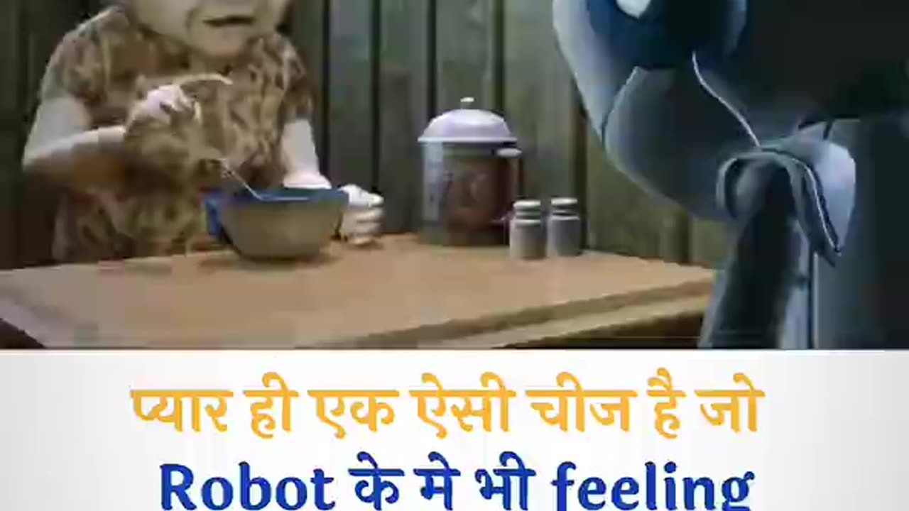 Viral natural robot love with human trending video