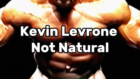 Kevin levrone Natural vs Not Natural 🤔❤️‍🔥