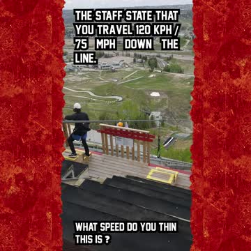 Proof That ZIPLINING SUCKS! This is how slow Calgary Olympic Zipline is - It's NOT 120KPH!