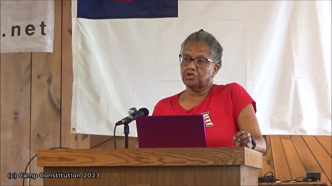 The Biblical Basis for the U.S. Constitution, with Mrs. Charmaine Rondon at Camp Constitution 2023