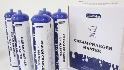 GreatWhip 580g Cream Chargers Tank,one of the best chargers, within SmartWhip, Whip-it, ISI......