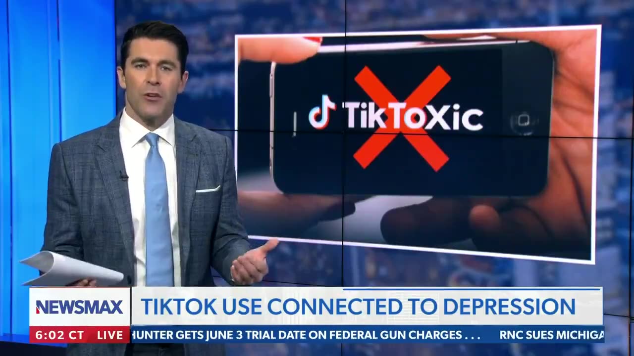 NEWSMAX - Rob Schmitt on the TikTok Legislation Ban