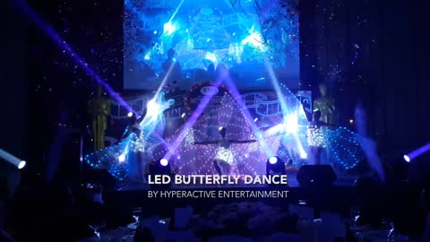 LED Butterfly Dance Malaysia by Hyperactive Entertainment