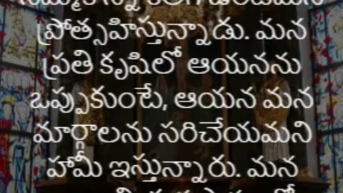 సామెతలు 3:5-6 - నీ స్వబుద్ధిని ఆధారము చేసికొనక నీ పూర్ణహృదయముతో యెహోవాయందు నమ్మక ముంచుము...