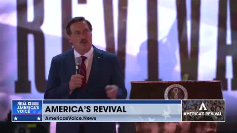 Mike Lindell Christian conversion and meeting Donald Trump