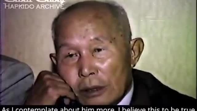 The TRUE Founder Of Hapkido, Doju Choi Young Sul