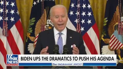 Incoherent Joe Biden as an 18-wheeler driver
