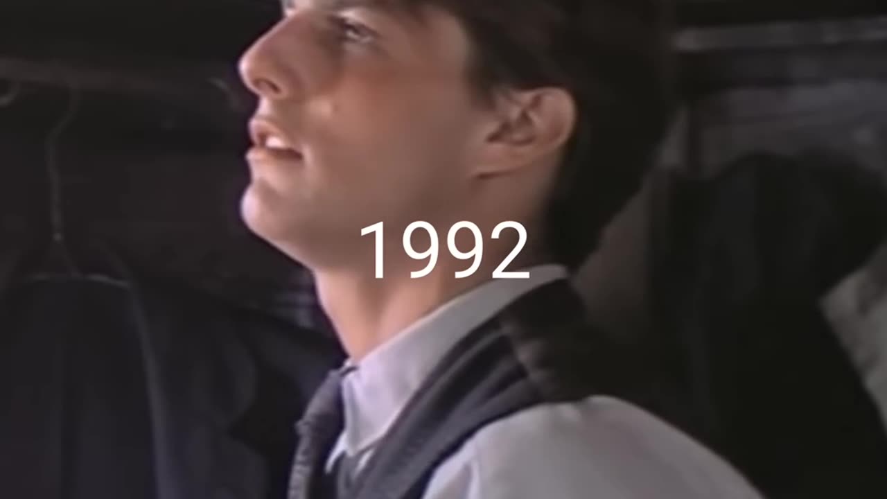 Evolution of tom cruise