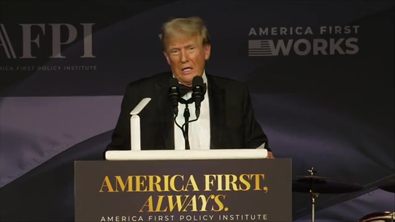 Full speech: President Donald J Trump delivers remarks at Mar-a-Lago.