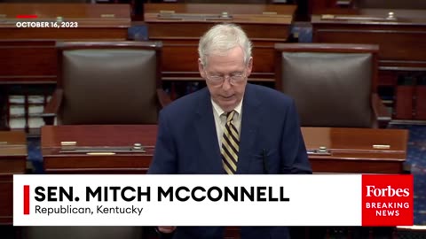 Utterly Evil Brutality- Mitch McConnell Condemns Hamas Attacks On Israel