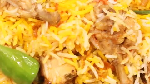 Chicken biryani