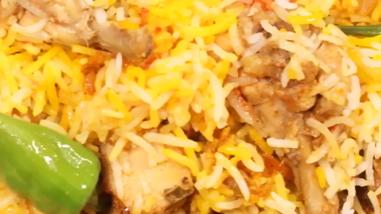 Chicken biryani