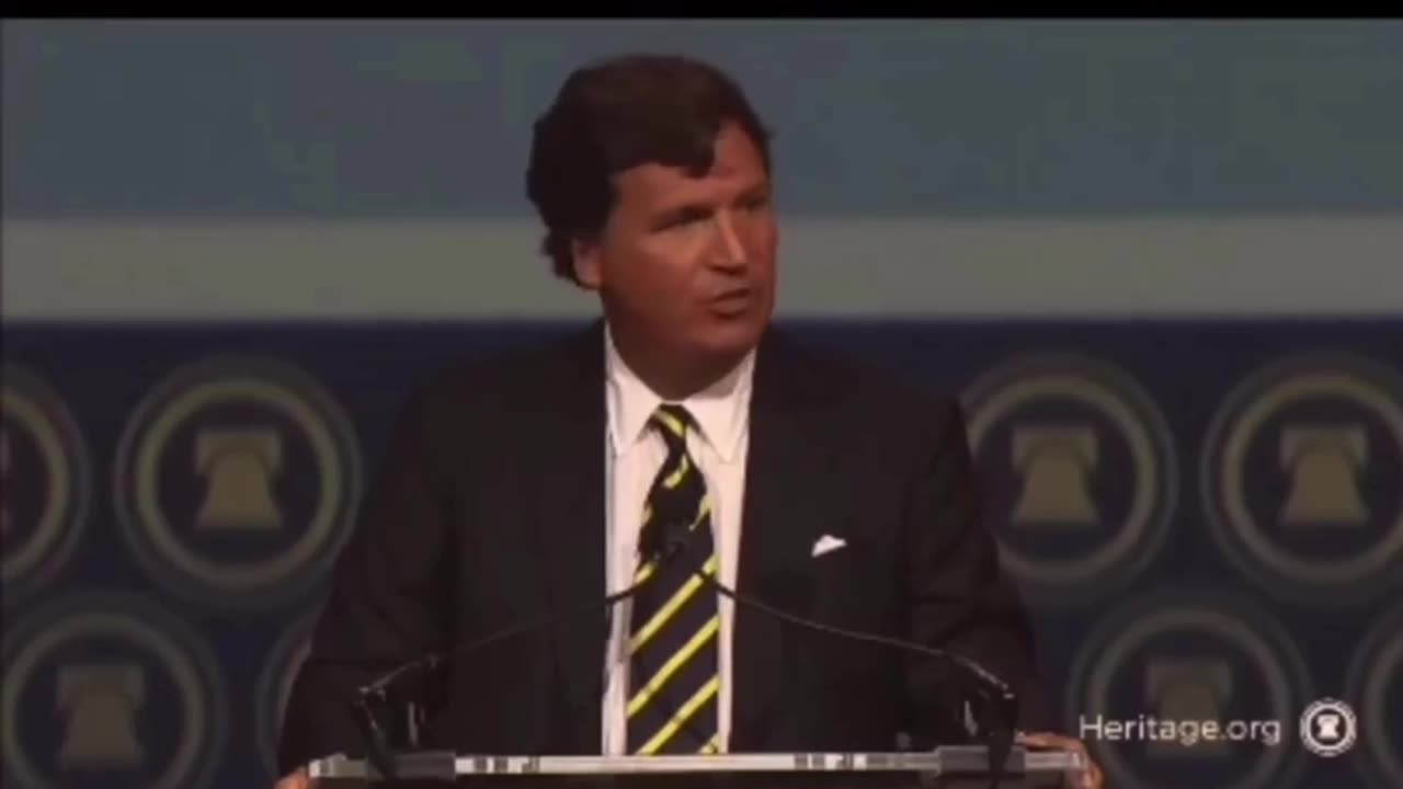 The power of truth and courage. Tucker Carlson speech