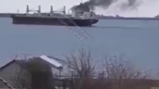 Yuriy Lutsenko was so happy to hit the Russian landing ship, but it turned out as always