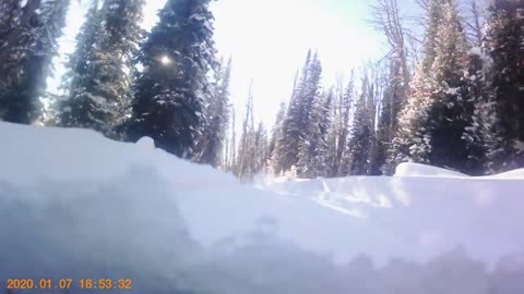 Riding some trail at Togwotee Pass Wyoming - Raw Video