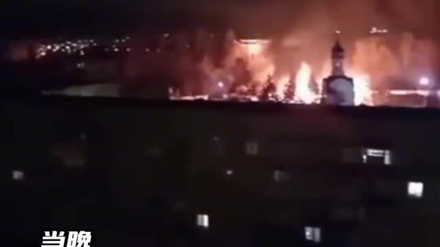 Ukrainian and Russian troops fought fiercely in Samui, a city in northeastern Ukraine.