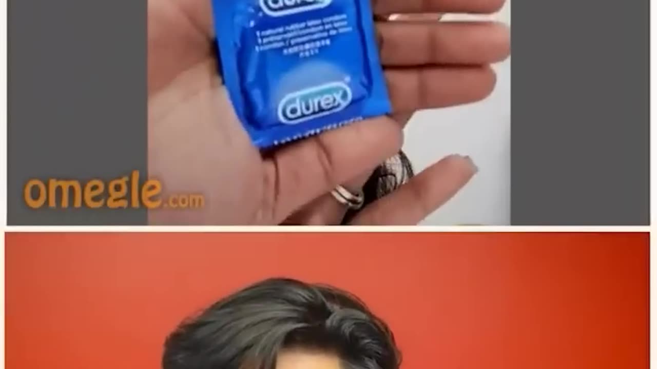 Omegle funny video (durex protection)