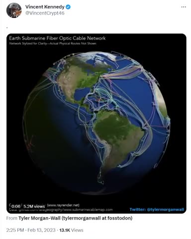 . (dot) undersea cable globe 2:25PM EST