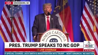 PRESIDENT TRUMP SPEECH NORTH CAROLINA