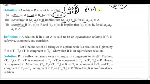 Class 12 Maths basic introduction of Relation and Function