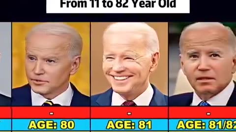 Joe Biden from 11 to 82 - How many different Joes are there?