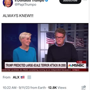 Trump on 9/11 Attack