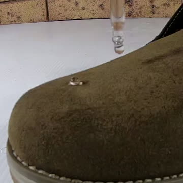 Making Shoes Hydrophobic | Carpro Cquartz Fabric Coating #shorts
