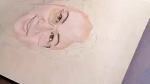 Colored apencil Drawing Timelapse Video