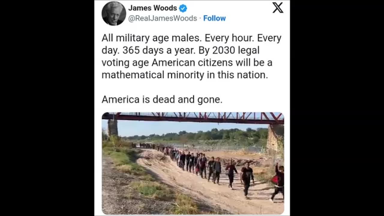 James Woods - America dead & gone