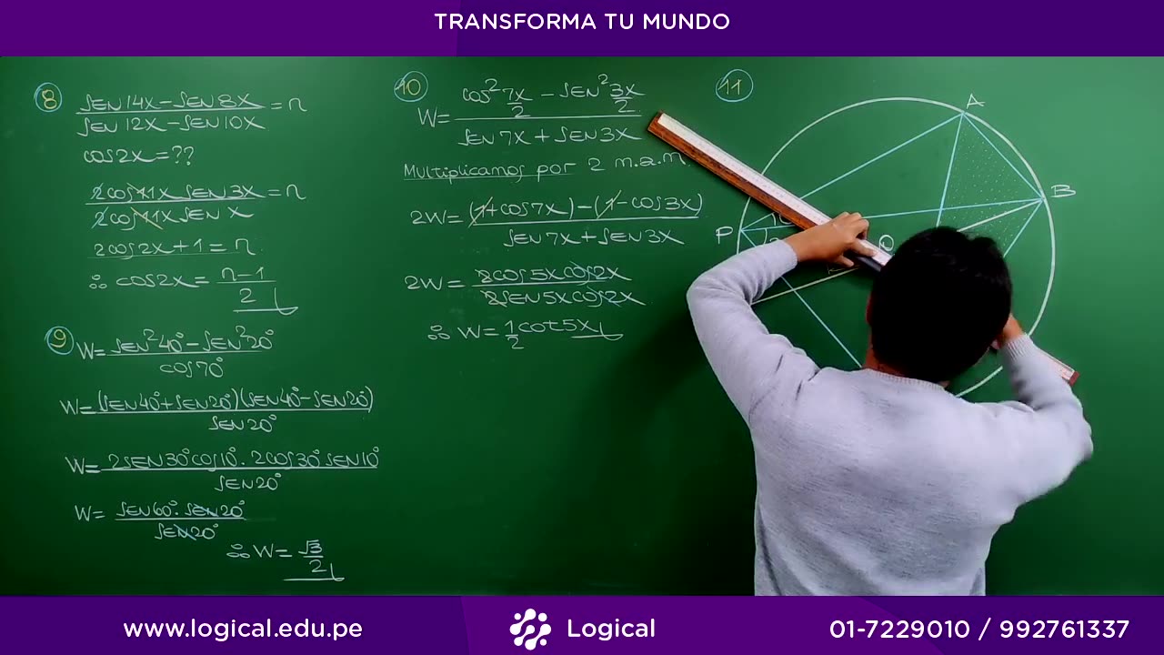 ANUAL LOGICAL UNI 2021 | SEMANA 20 | TRIGONOMETRÍA