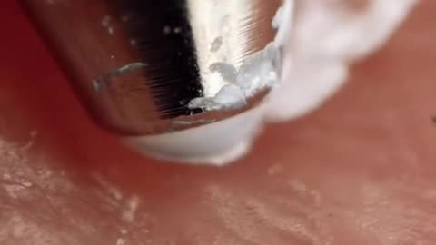 Gel Pen on Finger Close-up So Satisfying
