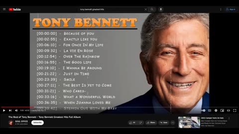 Tony Bennett Greatest Hits Full Album