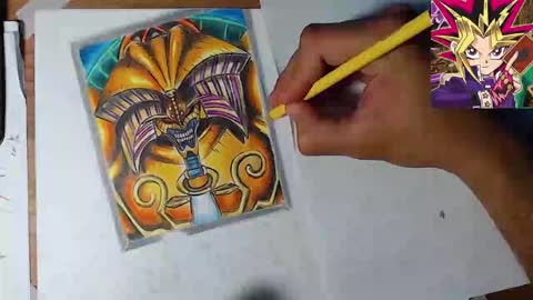 Yugioh Speed Drawing - Desenhar Anime Facil