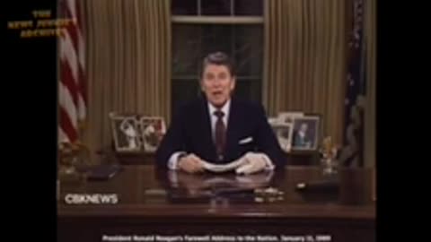 President Ronald Reagan's Farewell Address to the Nation. January 11, 1989