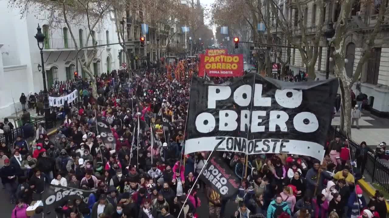 Mass protests in Buenos Aires amid Argentina inflation crisis | AFP