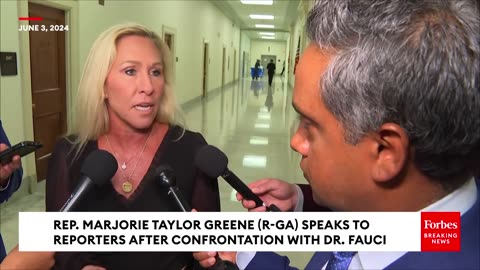 BREAKING NEWS- Marjorie Taylor Greene Calls For Fauci To Be 'Tried For Crimes Against Humanity'