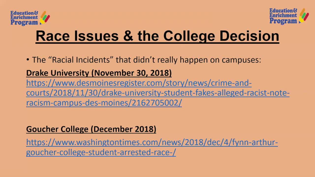2020 College Student Check-In Meeting