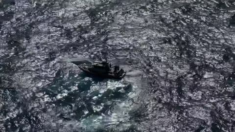 United States Coast Guard Rescues 4 People From Capsized Vessel ~40 miles west of Egmont Key, FL