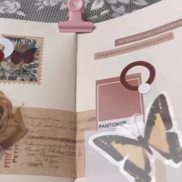 My journal 🦋 subscribe if you like #journal,#journaling,#scarpbook, #bulletjournal, #asmr,#pain,