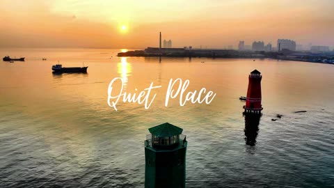 Harbor Waves || 1 Hour of Serene Seaside Sleep Sounds