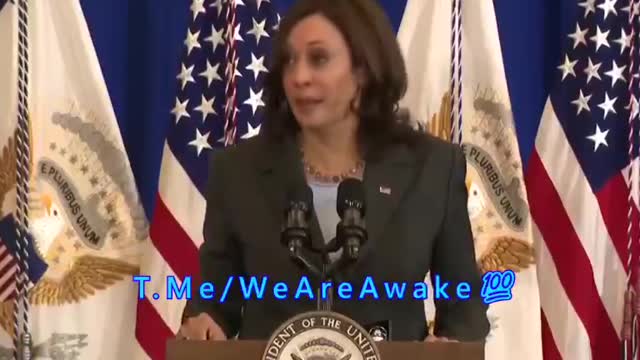 Kamala Harris " people who died or is in hospital with Covid are vaccinated " the woman is insane