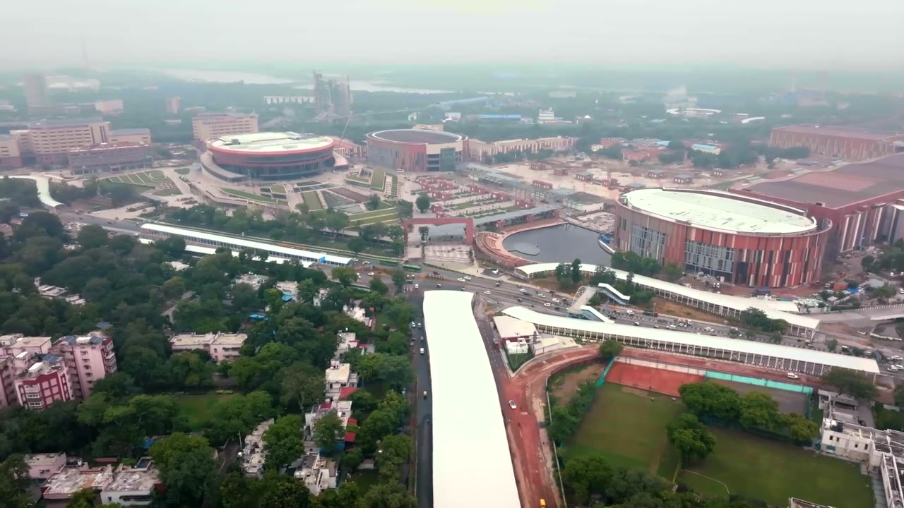 Bharat Mandap in Pragati maidan New Delhi India who host the G20 Summit of 2023