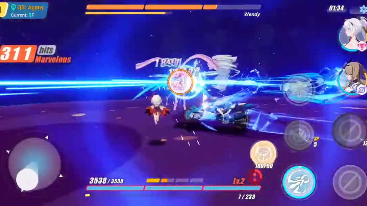 Honkai Impact 3rd Q SIngularis Agony Floor 2 & 3 Jan 10 2022